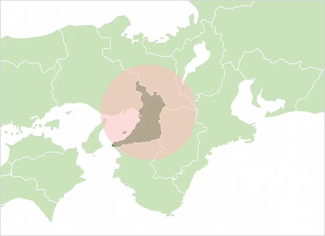 広範囲な対応エリア